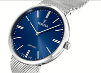 Armbanduhr Festina Swiss Made Grace in Stahl F20074/2 - F20074/2